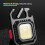 500LM USB-C Rechargeable Keychain Flashlight with Magnet 8