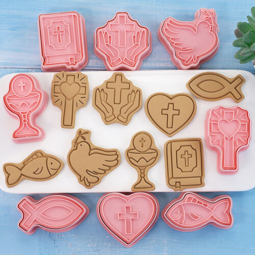 3D-Weihnachtsplätzchen-Ausstechformen-Set – 8 oder 10 Stück 1