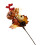 Halloween Artificial Flower Branch45x12cm Multicolour 1