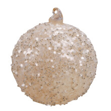Yellow Glass Christmas Ball Ornament8/10/12cm