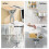 Wall-Mounted Shower Shelf ABS+PP30x21x13cm 2