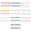 Stretchy Chair Bow Tie Bands35-55cm Spandex – 10Pack 7