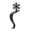 Iron Christmas Stocking Hooks – Copper, Black, Bronze (10 1