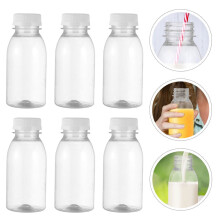 30pcs PET Juice Bottles 100ml Transparent Portable
