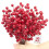 30-Piece Artificial Red Holly Berry Stems, 20cm 1