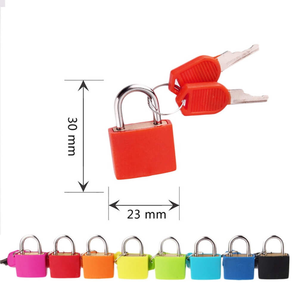 Mini Steel Padlock For Suitcase Diary 22Mm With 2 Keys 9104899939623