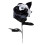 Black Artificial Eyeball Roses for Halloween Decor 1