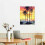 Tropical Beach Canvas Art 16x20in Framed 2