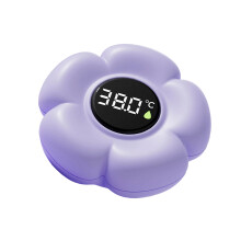 Waterproof Digital Thermometers for Baby Bath Floating-Purple