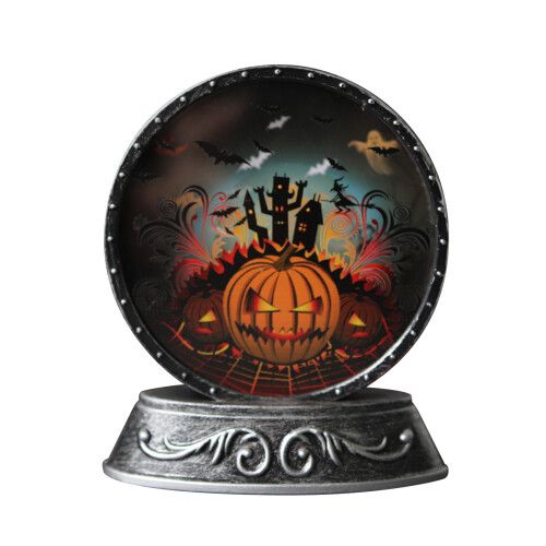 Lanterna de Halloween LED com 4 designs - ABS vintage