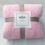 Satin Fleece Blanket Polyester Full Queen Twin King 5