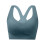 Seamlessly Gathering Top Support Crisscross Back-dark blue L 1
