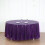 Sequin Round Tablecloth 120 inch Purple 2