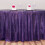 Sequin Round Tablecloth 120 inch Purple 3
