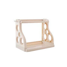 Double Layer Plastic Spice Rack40x25x31cm