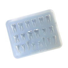 Food Grade Silicone Mould for Realistic Teeth in Craft-2