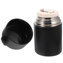 Edelstahl-Lebensmittelbehälter mit Griff, 850 ml