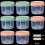 8-Piece 500ml Round Food Storage Containers 1