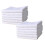 Toalhas de mão de algodão branco, 25 x 25 cm (9,84 x 9,84 polegadas), 12 unidades 1
