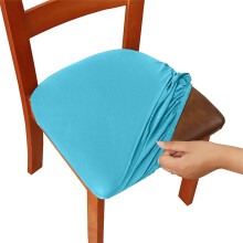 Brushed Elastic Chair Covers, Slip-Proof Seat Covers, Set