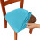 Brushed Elastic Chair Covers, Slip-Proof Seat Covers, Set 1