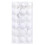 36pcs Shatterproof Christmas Tree Baubles 6cm 1