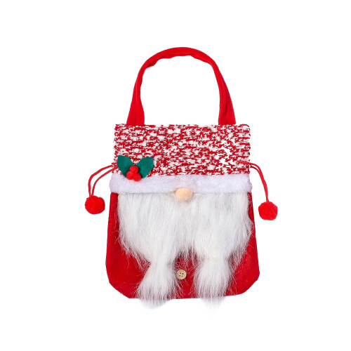 Reusable Cloth Christmas Gift Bag37x19cm