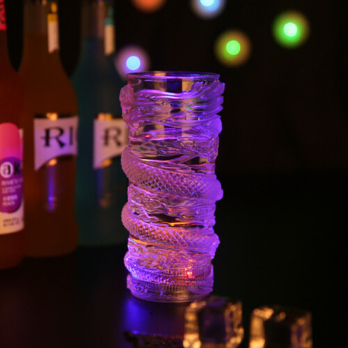 Gobelet phosphorescent transparent en PS – Activation par liquide, 1 unité 1