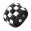 Daily Comfort Soft PU Leather Bracelet Featuring-white black 1