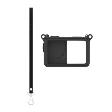 Quality Soft Silicone Case For Action 6 Camera-Black Color