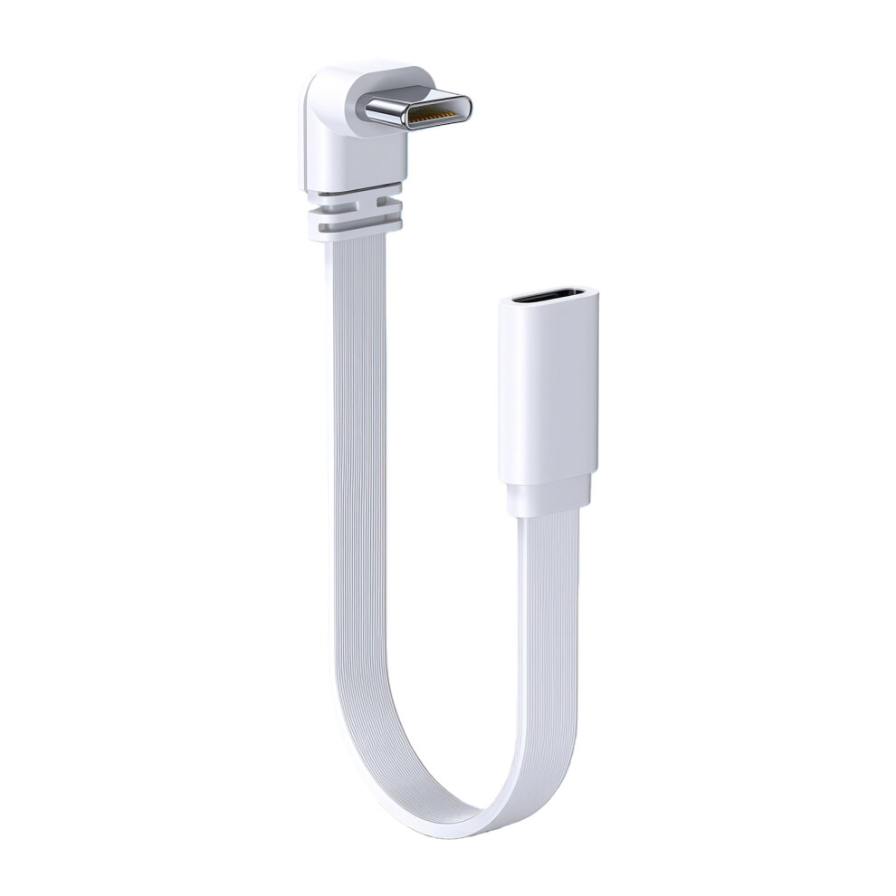 Silicone 100W Fast Charging Data Cable-10Cm Standing Curved Mal 7704001139273