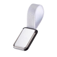 Secure Phone Holder Featuring Metal Construction for-Silver