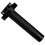 Racing Style Motorcycle Throttle Grip Ergonomic Handlebar-Black 1