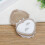 Heart-Shaped Linen Ring Box984.5cm 3