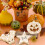 Enfeite de Halloween de madeira com LED – Morcego, Estrela, Abóbora – 2