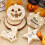 Enfeite de Halloween de madeira com LED – Morcego, Estrela, Abóbora – 5