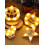Enfeite de Halloween de madeira com LED – Morcego, Estrela, Abóbora – 7