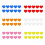 Multipurpose Waterproof Reflective Heart Vehicle Stickers-Pink 2