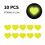Multipurpose Waterproof Reflective Heart Vehicle Stickers-Pink 3