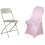 Pink Spandex Folding Chair Covers 10 Pack 4