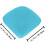 Brushed Elastic Chair Covers, Slip-Proof Seat Covers, Set 3