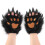 Freundliche Tierpfoten-Handschuhe, geeignet für-Dunkelgrau 7