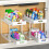 Double Sliding Drawer Sink Organizer40x38x20cm PP 6