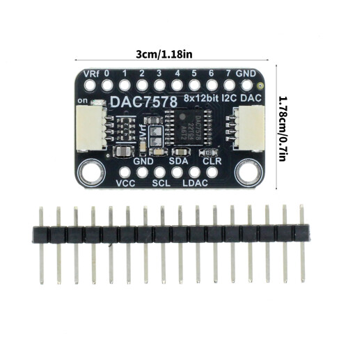 DAC7578 12-Bit-Modul für automatisierte Testkalibrierung, 2