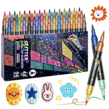 Double Sided Art Pens With Soft Brush Tips Watercolor-48