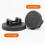 Magnetic Holders & 20 Zip Tie for Cable Reduction on-Base 31mm 6