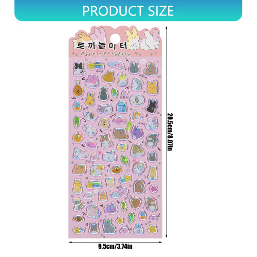 Puffier Sticker Leuke decoratieve sticker voor scrapbooking 2