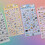 Puffier Sticker Leuke decoratieve sticker voor scrapbooking 7