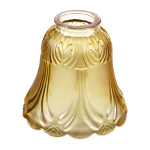 Golden Glass Lamp Shade 12.5 cm for Bedroom Living Room