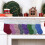 Sequins Christmas Stocking with Plush White Rim – 44x26cm 1